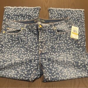 Michael Kors Jeans Floral Cropped